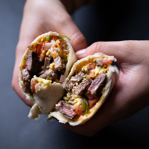 sustainibeef Carne Asada Breakfast Burrito